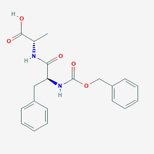 molecular formula C20H22N2O5 B093496 N-Benzyloxycarbonylphenylalanylalanine CAS No. 16088-00-9