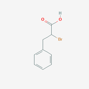 molecular formula C9H9BrO2 B093534 2-ブロモ-3-フェニルプロパン酸 CAS No. 16503-53-0