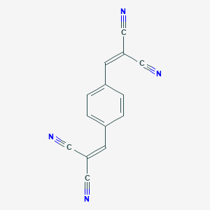 B093540 2-[[4-(2,2-Dicyanoethenyl)phenyl]methylidene]propanedinitrile CAS No. 17239-69-9
