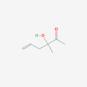 molecular formula C7H12O2 B009355 3-Hydroxy-3-methyl-5-hexen-2-one CAS No. 103084-92-0