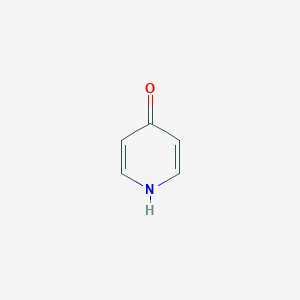 molecular formula C5H5NO B093559 4-Hydroxypyridine CAS No. 108-96-3