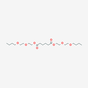 molecular formula C22H42O8 B093579 己二酸二[2-(2-丁氧基乙氧基)乙酯] CAS No. 141-17-3