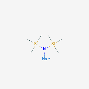 molecular formula C6H18NNaSi2 B093598 双(三甲基甲硅烷基)酰胺钠 CAS No. 1070-89-9