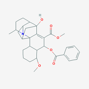 molecular formula C30H37NO6 B093620 Himandrine CAS No. 15610-97-6