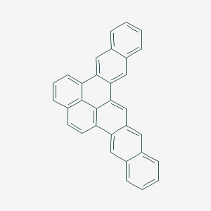 molecular formula C32H18 B093626 萘[8,1,2-hij]六苯 CAS No. 196-27-0