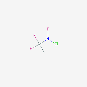 B093641 N-Chloro-N,1,1-trifluoroethanamine CAS No. 16276-45-2