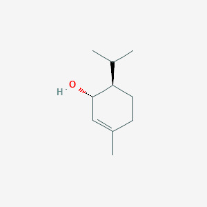 molecular formula C10H18O B093648 (+)-反-胡椒醇 CAS No. 16721-39-4