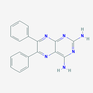 molecular formula C18H14N6 B093652 6,7-二苯基蝶啶-2,4-二胺 CAS No. 18181-93-6