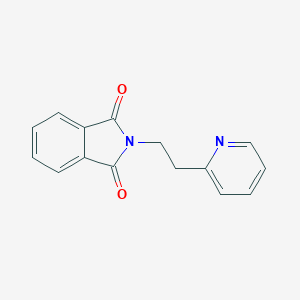 molecular formula C15H12N2O2 B093660 2-(2-(吡啶-2-基)乙基)二氢异吲哚-1,3-二酮 CAS No. 17624-26-9