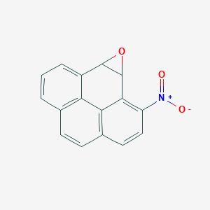 molecular formula C16H9NO3 B009369 1-Nitropyrene-9,10-oxide CAS No. 105596-43-8