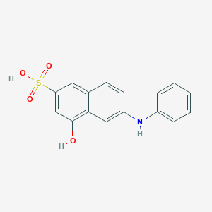 4-Hydroxy-6-(phenylamino)naphthalene-2-sulfonic acid