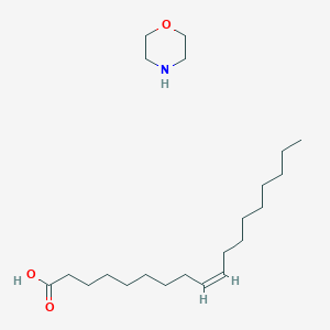 molecular formula C22H43NO3 B093700 油酸吗啉 CAS No. 1095-66-5