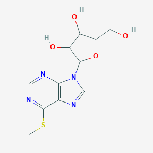 molecular formula C11H14N4O4S B093707 6-Methylthioinosine CAS No. 15397-51-0