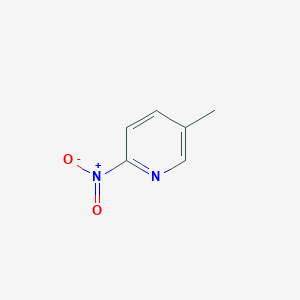molecular formula C6H6N2O2 B093712 5-甲基-2-硝基吡啶 CAS No. 1074-38-0