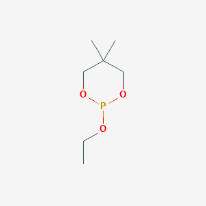 molecular formula C7H15O3P B093728 1,3,2-Dioxaphosphorinane, 2-ethoxy-5,5-dimethyl- CAS No. 1007-57-4