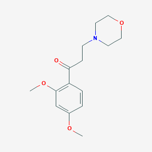 B093746 Propiophenone, 2',4'-dimethoxy-3-morpholino- CAS No. 18703-83-8