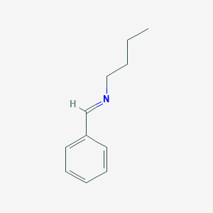 molecular formula C11H15N B093793 正丁胺，N-亚苄基- CAS No. 1077-18-5