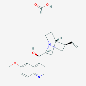 molecular formula C21H26N2O4 B093812 Quinine formate CAS No. 130-90-5