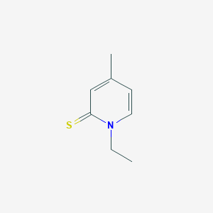 B093814 2(1H)-Pyridinethione, 1-ethyl-4-methyl- CAS No. 19006-72-5