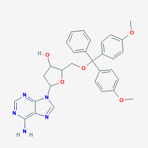 molecular formula C31H31N5O5 B093842 5'-O-(4,4'-二甲氧基三苯甲基)-2'-脱氧腺苷 CAS No. 17331-22-5