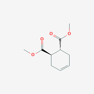 molecular formula C10H14O4 B093852 二甲基反式-4-环己烯-1,2-二羧酸酯 CAS No. 17673-68-6