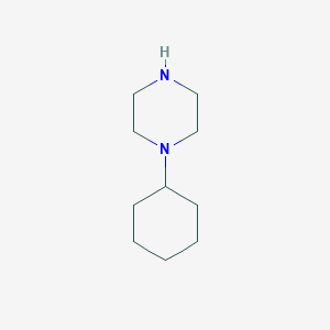 molecular formula C10H20N2 B093859 1-环己基哌嗪 CAS No. 17766-28-8