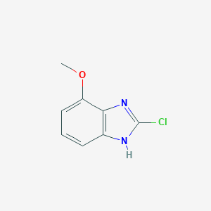 molecular formula C8H7ClN2O B093874 2-chloro-4-methoxy-1H-Benzimidazole CAS No. 15965-58-9