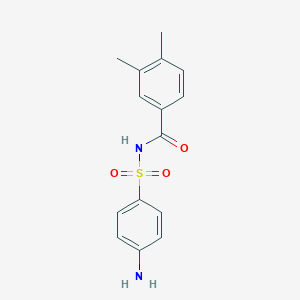 molecular formula C15H16N2O3S B093877 N-Sulfanilyl-3,4-xylamide CAS No. 120-34-3