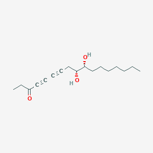 molecular formula C17H26O3 B009388 Panaxacol CAS No. 106828-96-0