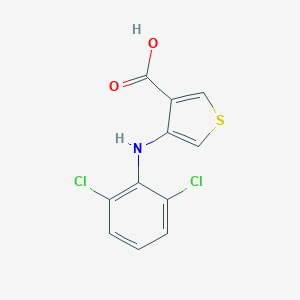 molecular formula C11H7Cl2NO2S B093898 克兰替芬 CAS No. 16562-98-4