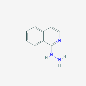 molecular formula C9H9N3 B093899 1-Hydrazinoisoquinoline CAS No. 15793-94-9