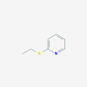 molecular formula C7H9NS B093902 2-乙基硫代吡啶 CAS No. 19006-76-9