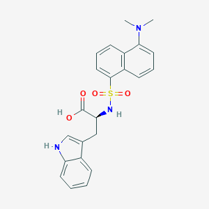 B093922 N-((5-(Dimethylamino)-1-naphthalenyl)sulfonyl)-L-tryptophan CAS No. 19461-29-1