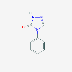 molecular formula C8H7N3O B093947 4-phenyl-2,4-dihydro-3H-1,2,4-triazol-3-one CAS No. 1008-30-6