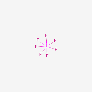molecular formula F7I<br>IF7 B093949 Iodine heptafluoride CAS No. 16921-96-3