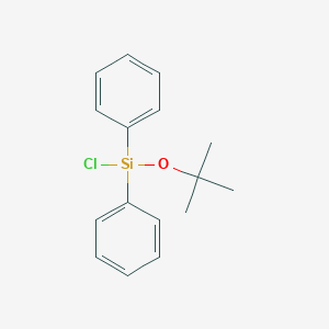 molecular formula C16H19ClOSi B093950 叔丁氧基二苯氯硅烷 CAS No. 17922-24-6