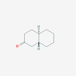 molecular formula C10H16O B093970 trans-2-Decalone CAS No. 16021-08-2