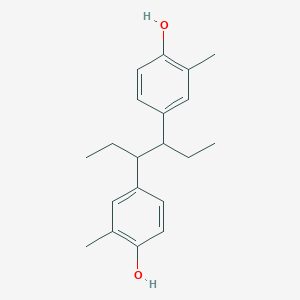 molecular formula C20H26O2 B093980 甲地孕酮 CAS No. 130-73-4