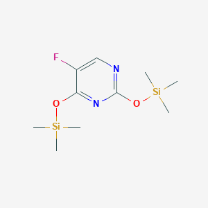 molecular formula C10H19FN2O2Si2 B093986 5-氟-2,4-双((三甲基甲硅烷基)氧基)嘧啶 CAS No. 17242-85-2