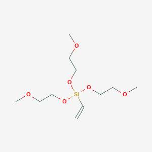 molecular formula C11H24O6Si B093991 三(2-甲氧基乙氧基)乙烯基硅烷 CAS No. 1067-53-4