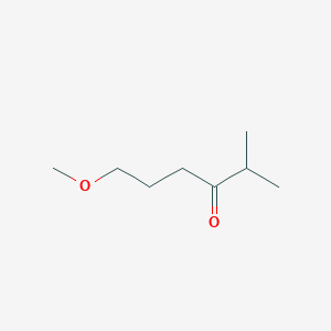 molecular formula C8H16O2 B093997 6-Methoxy-2-methyl-3-hexanone CAS No. 17429-05-9