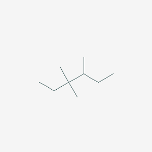 molecular formula C9H20 B093998 3,3,4-三甲基己烷 CAS No. 16747-31-2