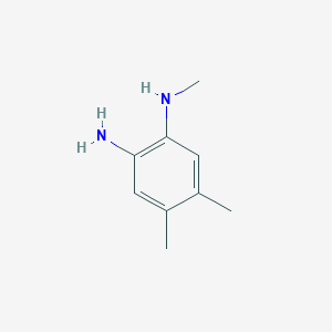 molecular formula C9H14N2 B094000 2-N,4,5-三甲苯-1,2-二胺 CAS No. 17978-55-1