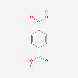 molecular formula C8H8O4 B094006 Cyclohexa-2,5-diene-1,4-dicarboxylic acid CAS No. 17486-11-2