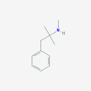 molecular formula C11H17N B094010 美芬特明 CAS No. 100-92-5