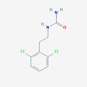 molecular formula C9H10Cl2N2O B094013 2,6-Dichlorophenethylurea CAS No. 17291-86-0