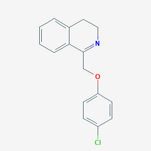 molecular formula C16H14ClNO B094017 Famotine CAS No. 18429-78-2