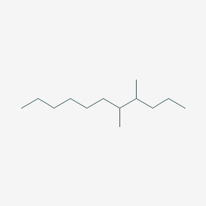 molecular formula C13H28 B094029 4,5-Dimethylundecane CAS No. 17312-79-7