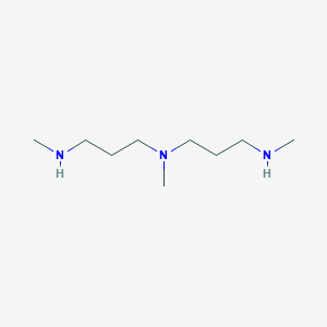B094046 1,3-Propanediamine, N,N'-dimethyl-N-[3-(methylamino)propyl]- CAS No. 123-70-6