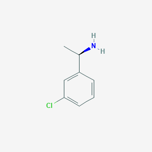 molecular formula C8H10ClN B094057 (R)-1-(3-chlorophenyl)ethanamine CAS No. 17061-53-9